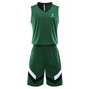 Uniforme de Baloncesto de Tela de Calidad con Nuevo Diseño, Uniforme de Baloncesto con Nombre del Equipo Impreso Personalizado - Product Image 1