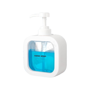 Wholesale 500ml <b>pet</b> plastic soap dispenser with pump for kitchen sink <b>bath</b> and toilet supplies refillable liquid bottle silver - Product Image 1