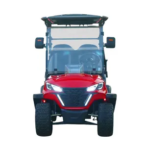 Carrello da golf elettrico all'ingrosso 4 posti golf cart di lusso off road golf cart