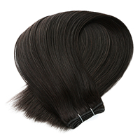 Extensiones de Cabello Humano Remy Chino KSWIGS 100% Naturales, Resistentes al Desprendimiento, Suaves y Brillantes, Doble Trama, Doble Capa, Proveedor