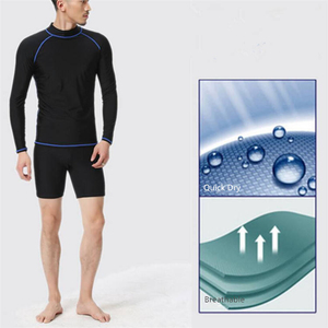 High Quality Professionally Made in Pakistan 4 Way Stretch Outdoor Fitness & Water Sports Clothing <b>Base</b> <b>Layer</b> Rash Guard For <b>Men</b> - Product Image 2