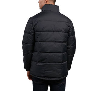 <b>Extra</b> <b>Large</b> Size Winter Puffer Jacket Men's Custom Logo Front Waterproof Breathable Windproof Casual - Product Image 5