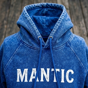 Sweats à capuche délavés à l'acide à séchage rapide et respirants, personnalisables, en mélange de coton de haute qualité pour hommes - Product Image 5