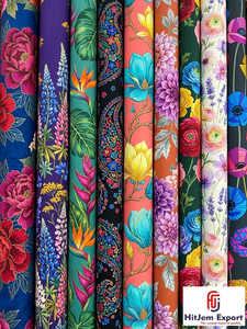 Premium Soft Lightweight Polyester Digital Printed Fabric Manufacturer for Apparel Garments Wholesale Supply - Product Image 5