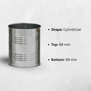 Lata Cilíndrica de Hojalata para Alimentos - Acabado Brillante 99mm - Product Image 2