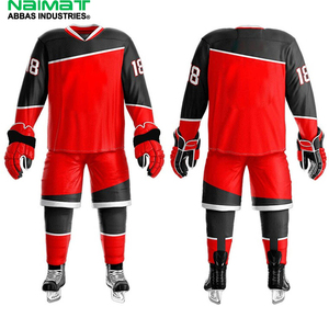 Uniformes de hockey sobre hielo personalizados para hombre, transpirables, de malla, de secado rápido, reversibles, con jersey y pantalones deportivos para hombre. - Product Image 6