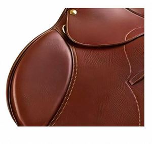 Selle d'équitation anglaise en cuir souple pour une pratique quotidienne et un entraînement confortables, en promotion, prix fabricant. - Product Image 5