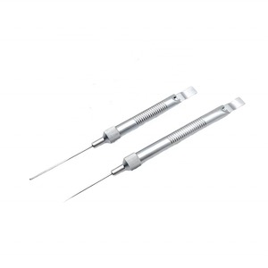 เครื่องมือผ่าตัด Maher ชุดเครื่องมือผ่าตัดกระดูกและข้อสำหรับสัตว์  พร้อมเกจวัดความลึกแบบแมนนวล  ขนาด 0 มม. 30 มม./60 มม./40 มม./90 มม. ได้รับมาตรฐาน CE - Product Image 2