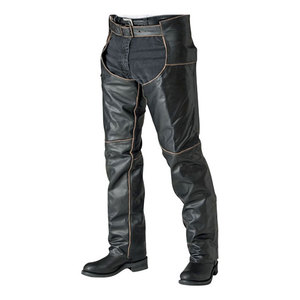 Pantalones de Motociclismo Transpirables Personalizados de Talla Grande, Material PU, Protectores de Piernas, Cierres Laterales, Cintura Ajustable, Duraderos - Product Image 1