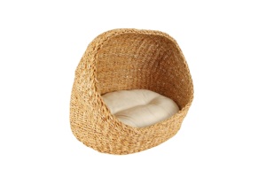 Cama para mascotas de ratán, duradera y hecha a mano, para accesorios de mascotas - Product Image 5