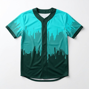 <b>Baseball</b> Jersey Sports Shirt Breathable Quick Dry Eco-Friendly Printed Custom Embroidery Unisex Short Sleeve - Product Image 4