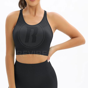 Top Selling Solid Breathable Yoga Short Sets Front Logo Mid Waist Fit <b>Knee</b> Length 2-Piece Set Premium Fabric for Online Sale - Product Image 3