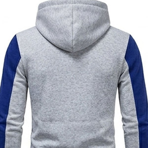 Sudadera con Capucha para Hombre, Estilo Urbano, Tejido Suave, Cálida para Días Fríos 2026 - Product Image 6