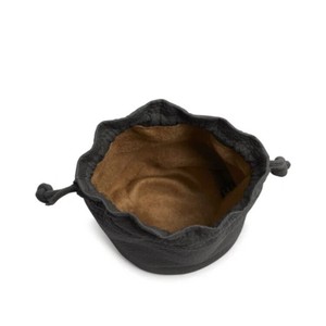 Sac de rangement pour dés de jeux de rôle en cuir PU durable fait main, pochette portable à cordon, grande capacité, plateau de jeu de société - Product Image 2