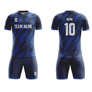 เสื้อฟุตบอลผ้าโพลีเอสเตอร์ 100% คุณภาพเยี่ยม พิมพ์ลายตามสั่ง โรงงานผลิตโดยตรง รับบริการ ODM/OEM - Product Image 1