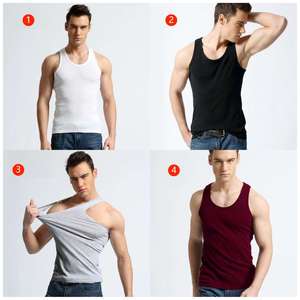 Camiseta Deportiva sin Mangas para Hombre, de Secado Rápido y Transpirable, para Gimnasio, Fitness y Entrenamiento, Venta al Por Mayor - Product Image 6