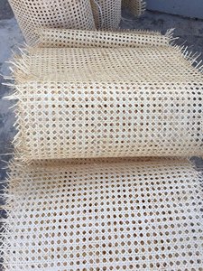 Natural & Bleached Rattan <b>Webbing</b> Roll and Handmade Cane Mesh for Chair & Cabinet | Durable | Bulk Supply - Product Image 5