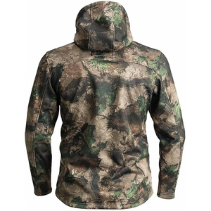 เสื้อฮู้ดดี้ล่าสัตว์สำหรับผู้ชายไซส์ใหญ่ คุณภาพสูง กันน้ำ ระบายอากาศได้ดี เนื้อผ้านุ่ม สีพื้น สำหรับฤดูหนาว เหมาะสำหรับกิจกรรมกลางแจ้ง สไตล์ลำลอง รับผลิตตามแบบ - Product Image 2