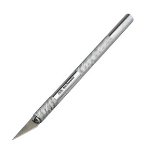 Manche de scalpel en acier inoxydable de 12,5 cm, instruments chirurgicaux de haute qualité, impression de logo personnalisée, compatible avec les lames chirurgicales - Product Image 1
