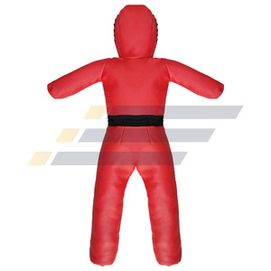 Wholesale Custom High Quality Leather <b>Training</b> Punching <b>Bag</b> Grappling Wrestling Throwing Boxing Dummies with Custom Colors Sizes - Product Image 3