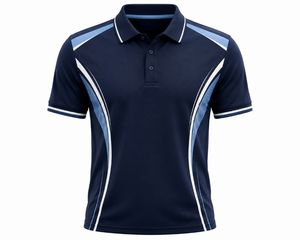 Men's Customized Colors Solid Short Sleeve Button for <b>T</b>-<b>Shirt</b> Quick Dry Breathable Polyester/Cotton Jersey Knitted ODM Casual - Product Image 3