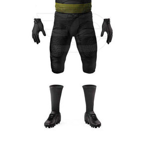 Uniforme de football américain de haute qualité à manches courtes, léger, personnalisé pour les joueurs, vêtements de sport pour l'entraînement des équipes, pour hommes - Product Image 5
