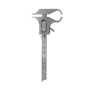 Calibrador Dental Boley, Instrumento de Medición de Acero Inoxidable, Regla Ortodóntica y Protodóntica, Herramienta de Medición de Precisión - Product Image 1