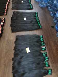 Extensiones de Cabello Humano Virgen Vietnamita al por Mayor, Puntas Completas, Mayor Longitud, con Procesamiento Químico de Decoloración, al Mejor Precio - Product Image 3