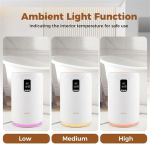 Calentador de Toallas con Pantalla LCD en Tiempo Real, Capacidad de 20L, Calentamiento de 30/60/90 Minutos + Temporizador de Retraso de 0.5 a 24 Horas, Artículos para Baño y Aseo - Product Image 5