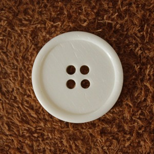 Botones de Hueso de Búfalo de Color Sólido para Chaquetas, Aptos para Ropa de Hombre y Mujer, Botones de Hueso de Cuatro Agujeros, Artesanía Natural - Product Image 5