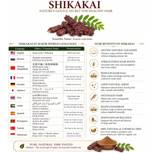 Cuidado Diario del Cuero Cabelludo con Polvo de Shikakai, Cuidado y Peinado del Cabello Multiusos para Cuero Cabelludo Graso, Reparación Capilar Sin Aceite, Zao Jia Teng - Product Image 4