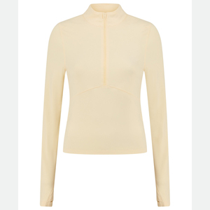 Camiseta Casual de Manga Larga para Mujer, Cuello Redondo, Ajustada, Elástica y Suave, para Uso Diario - Product Image 1