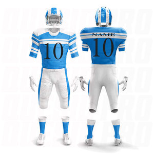 ชุดยูนิฟอร์มอเมริกันฟุตบอลสั่งทำคุณภาพสูง ผ้าโพลีเอสเตอร์เกรดพรีเมียม ดีไซน์สำหรับทุกเพศ ขายส่ง ชุดทีมเยาวชนระดับพรีเมียม - Product Image 1