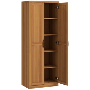 Mobile da Cucina Moderno Stile Shaker con Ante in PVC Naturale, Scocca in Melaminico e Granito Artificiale per Cucine di Appartamenti - Product Image 2