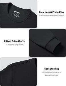 Men Cold Weather Base <b>Layer</b> Shirt Long Sleeve Thermal <b>Top</b> OEM Custom Bulk - Product Image 4