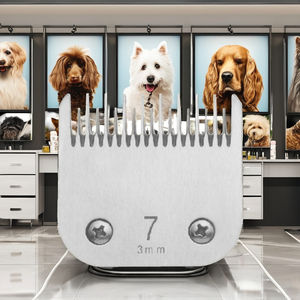 Cuchilla Profesional Clásica para Peluquería Canina y Felina, 5F Ancha de 6mm, Borde de Acero Inoxidable, Repuesto para Cortar Pelo de Mascotas - Product Image 1