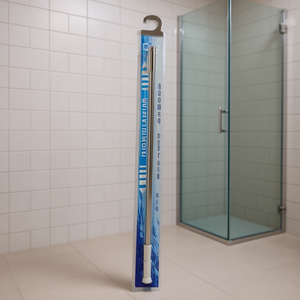 Barre de douche extensible moderne en acier inoxydable BARRA 140*260CM, tringle de salle de bain réglable de haute qualité - Product Image 3