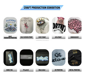 เสื้อยืดคอกลมผ้าเจอร์ซี่ย์ออกแบบได้เองน้ำหนัก260กรัมพิมพ์ลายสั้นใส่สบาย - Product Image 4