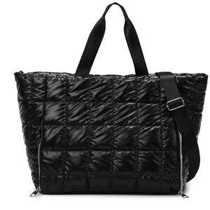 Sac fourre-tout matelassé léger pour femme, sac de travail en tissu matelassé - Product Image 1
