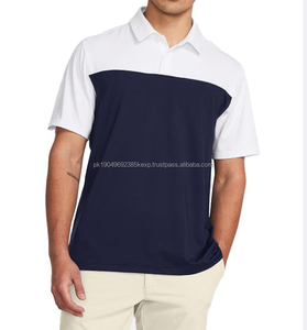 Vêtements pour hommes Polo à manches courtes en pur coton Style ajusté Style décontracté Style professionnel Haut Expédition DDP - Product Image 3