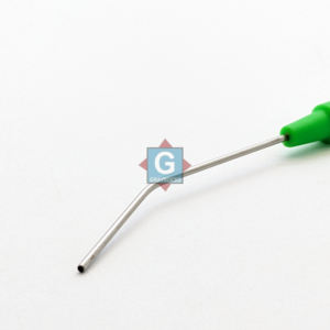 Tubo de Acero Inoxidable Zoellner de Color Verde, Material No Magnético, Instrumento de Succión Quirúrgica ENT Manual con Certificación CE - Product Image 4