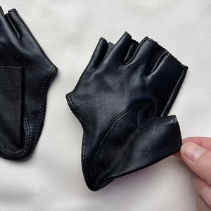 Women's Genuine Sheepskin Leather Gloves Full Finger Gloves for Outdoor Custom Driving Motorcycle 100% Sheepskin - Product Image 2