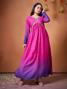 Most Selling Fancy Cotton Silk <b>Kurtis</b> for Office and Regular Wear at Wholesale Price Casual Dresses Kurti - Product Image 4