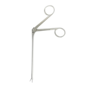 Pinces nasales droites à mâchoires fenêtrées 4x10mm en acier inoxydable, manuelles, de haute qualité, certifiées CE, instrument chirurgical ORL pour - Product Image 2