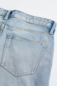 กางเกงยีนส์เดนิมทรงสลิมสั่งทำขายส่งสำหรับผู้ชาย คุณภาพสูง กางเกงยีนส์สีน้ำเงินยอดนิยม กางเกงยีนส์เดนิมผู้ชายแบบฟอกสี - Product Image 6