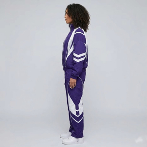 Women Oversized Windbreaker Tracksuit / Windbreaker With Zipper <b>Jacket</b> Baggy Pants Rain Two Piece - Waterproof Tracksuit <b>Ladies</b> - Product Image 2