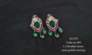 Pendientes Colgantes de Lujo con Circonita Cúbica, Diseño de Gota de Agua, Chapados en Oro, para Mujer, Joyería de Fiesta - Product Image 4