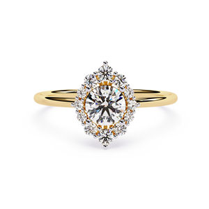 Bague de fiançailles et de mariage pour femme en or massif 14K/18K, diamant solitaire taille brillant 0,65 CTW, certifié IGI, cultivé en laboratoire, style minimaliste - Product Image 6