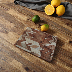 Tabla de cortar de espiga de Acacia grande, bloques de cortar naturales aptos para alimentos, accesorios para cocinar - Product Image 4