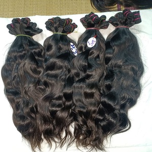 Extensiones de Cabello Virgen Remy Indio sin Procesar, Ondulado Natural, Color Natural, Suministradas en Chennai - Product Image 5
